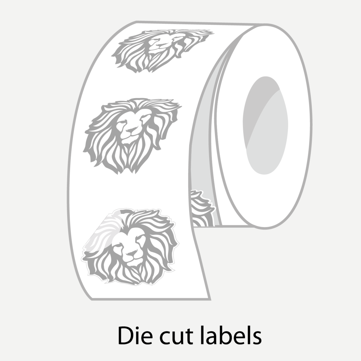 Sticker Clout- Die Cut Labels