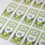 Round Corner Rectangle Labels Sheet