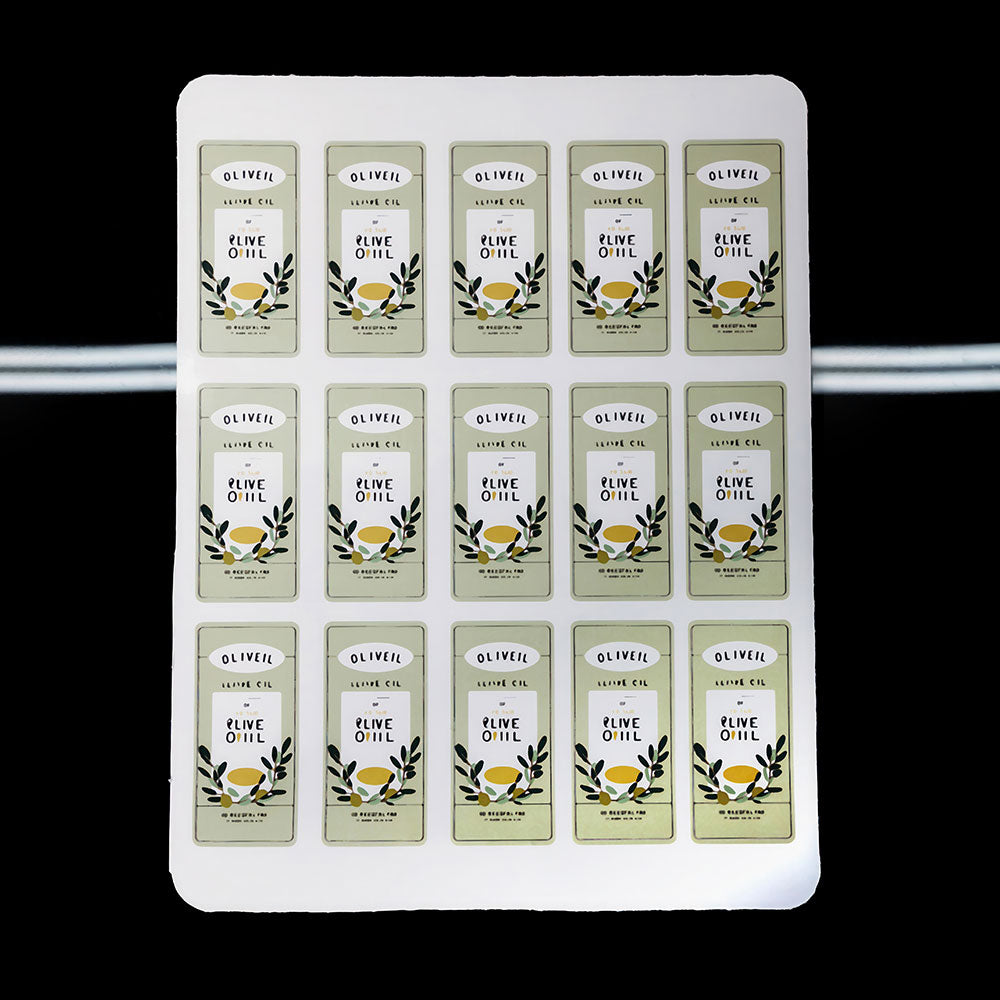 Round Corner Rectangle Labels Sheet
