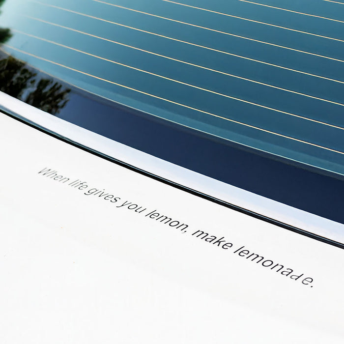 Custom Vinyl Lettering