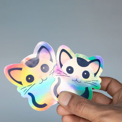Sticker Clout- Holographic Stickerss