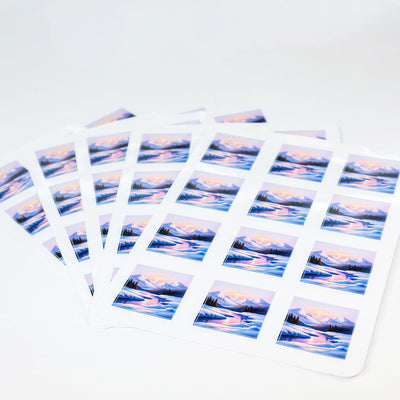 Sticker Clout- Square Labels Sheet