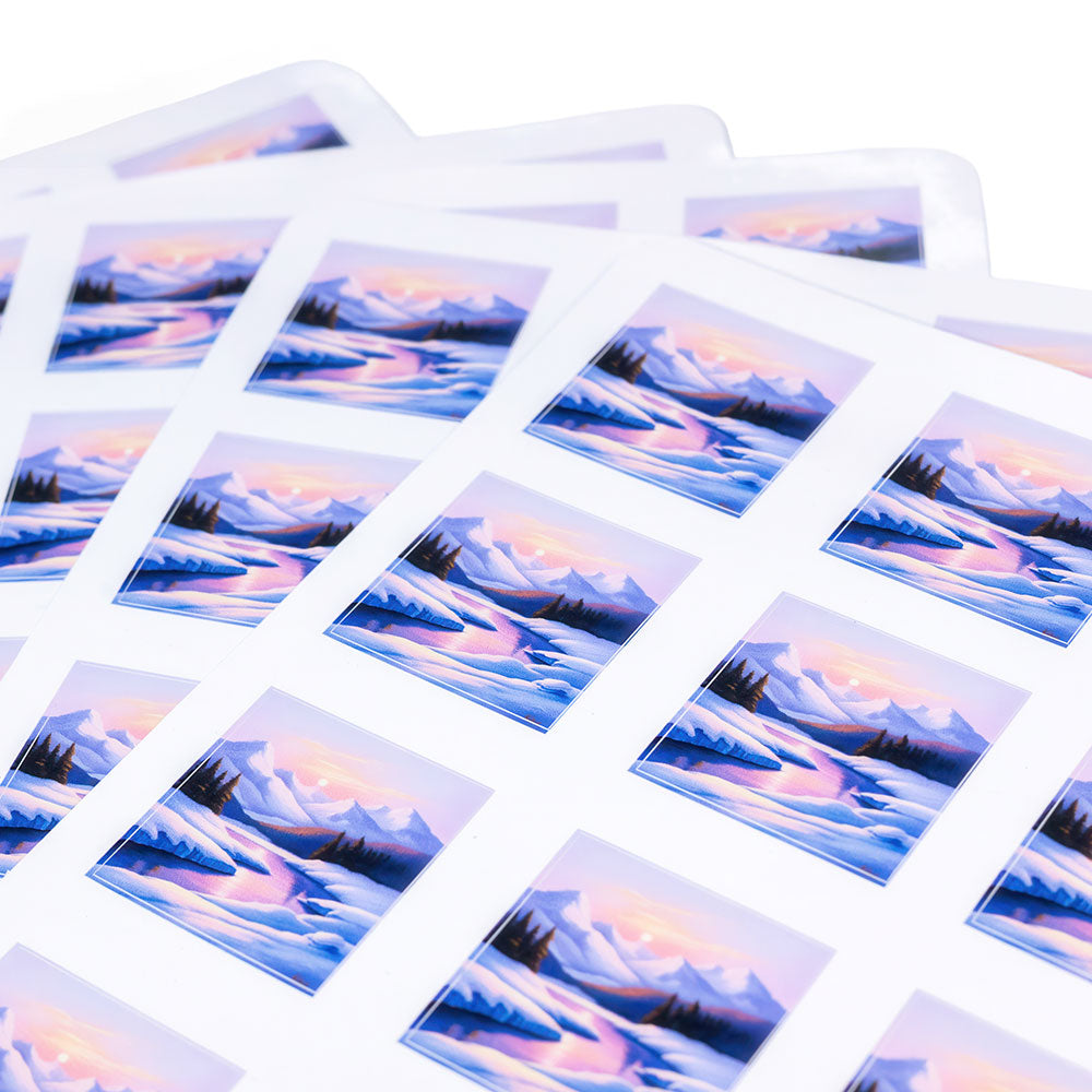 Sticker Clout- Square Labels Sheet