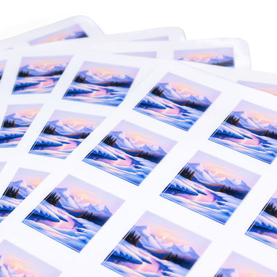 Sticker Clout- Square Labels Sheet