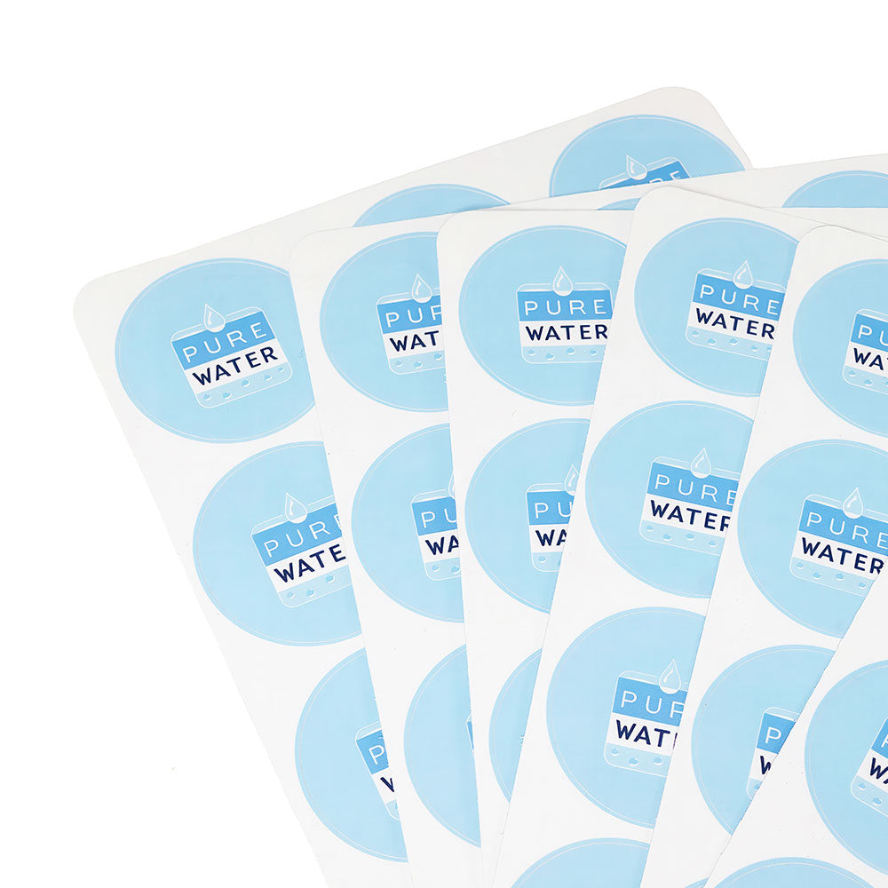 Round Corner Rectangle Labels Sheet