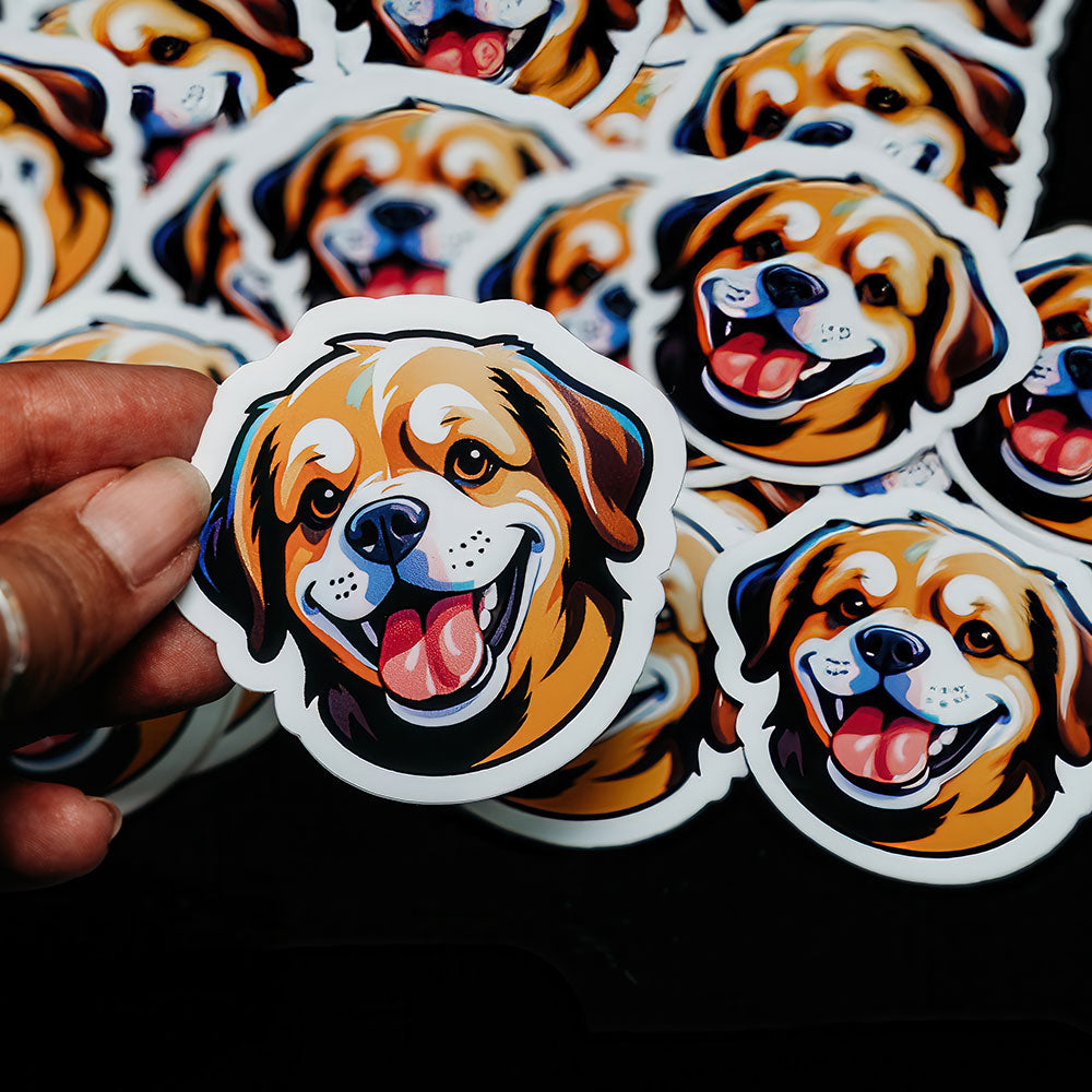 Die cut stickers