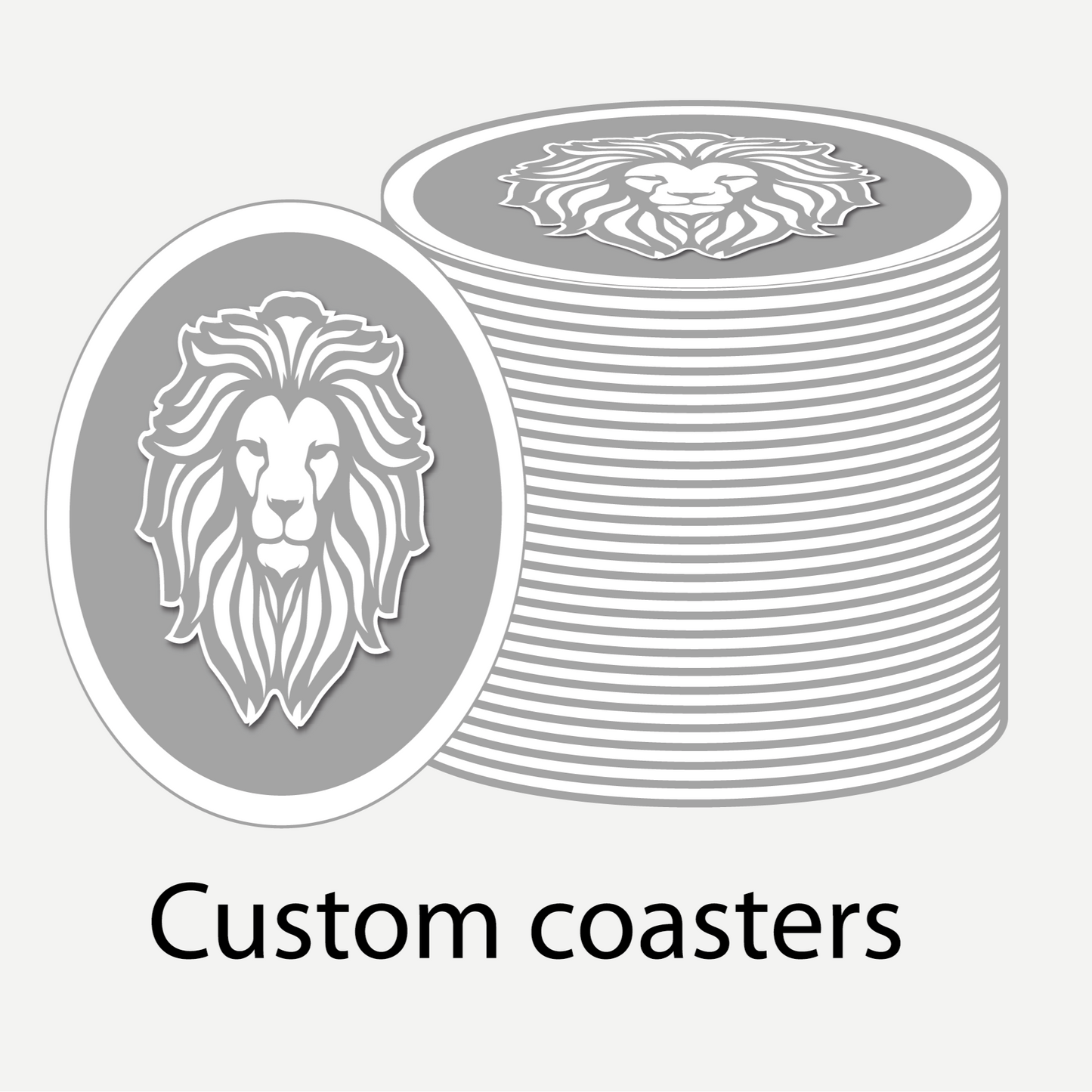 Sticker Clout- Custom Coasters