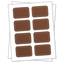 Round Corner Rectangle Labels Sheet
