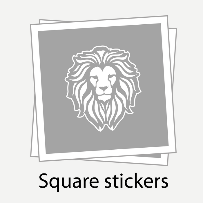 Custom Square Stickers