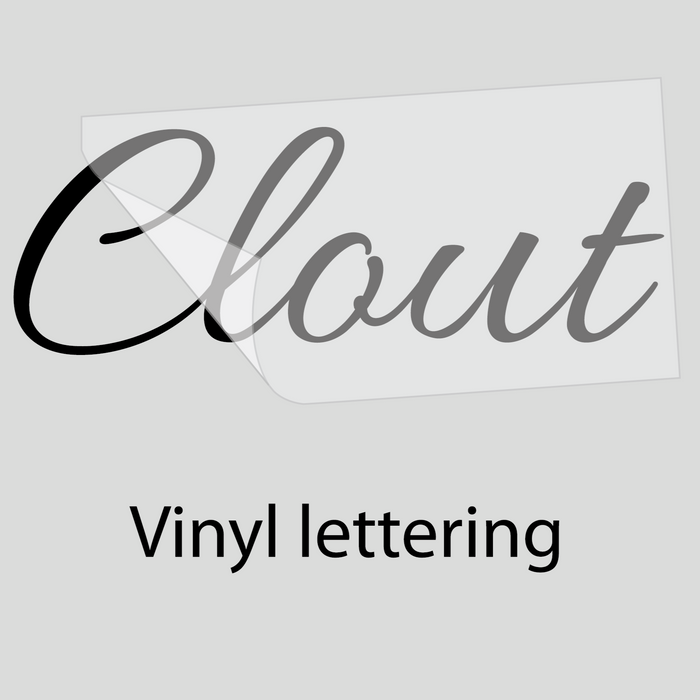 Custom Vinyl Lettering
