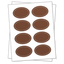 Sticker Clout- Oval Labels Sheet