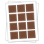 Sticker Clout- Square Labels Sheet