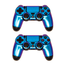 SONY PS4 CONSOLE SKIN - Blue Glitter