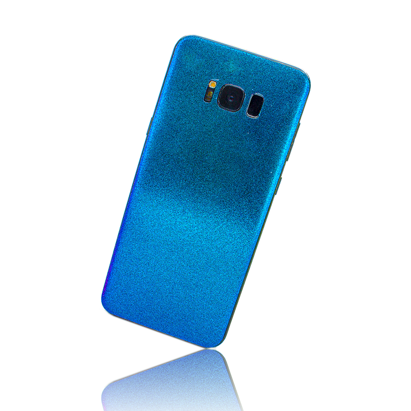 SAMSUNG GALAXY S8 PLUS SKIN - Blue Glitter