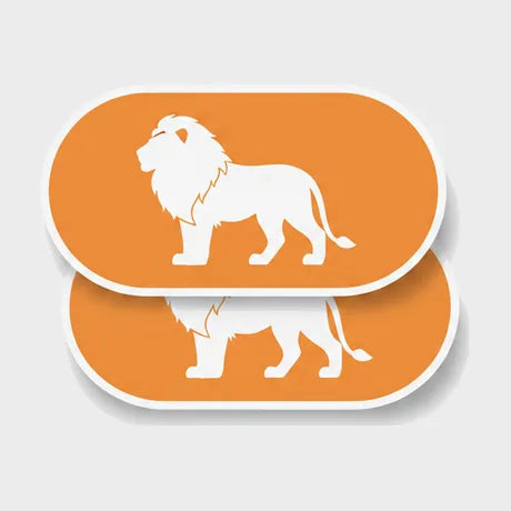 Oval stickers