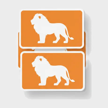 Rectangle stickers